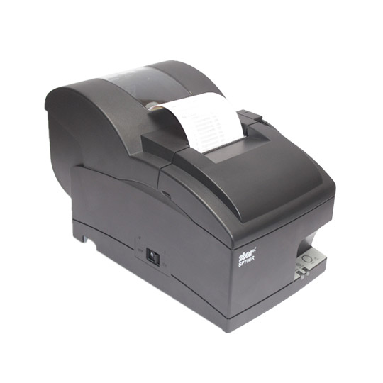 Imprimanta matriciala Star SP742MR, rewinder, neagra