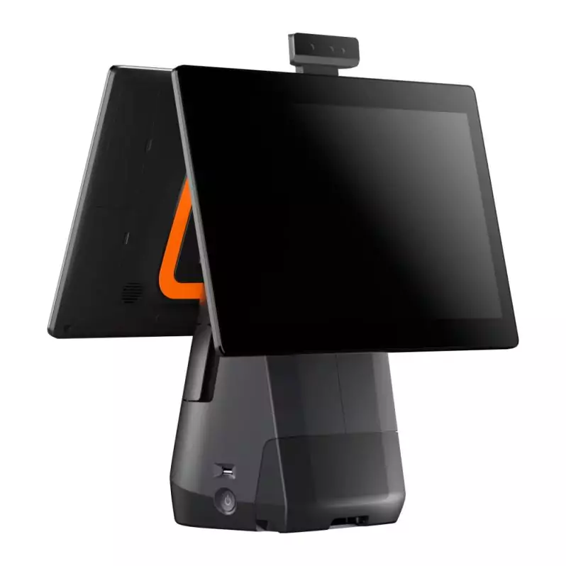 Sistem POS touchscreen Sunmi T2s, 15.6 inch, Android, afisaj client 10.1 inch, imprimanta