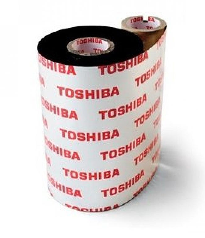 Ribon Toshiba AS1 110mm x 400m, rasina, negru