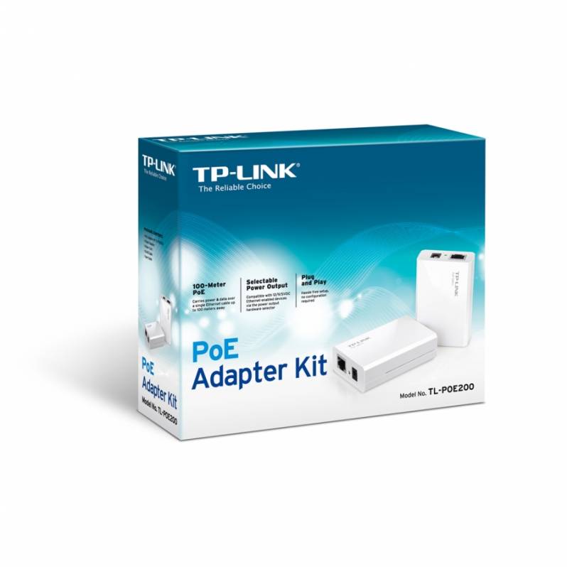 Kit adaptoare PoE TP-LINK TL-PoE200