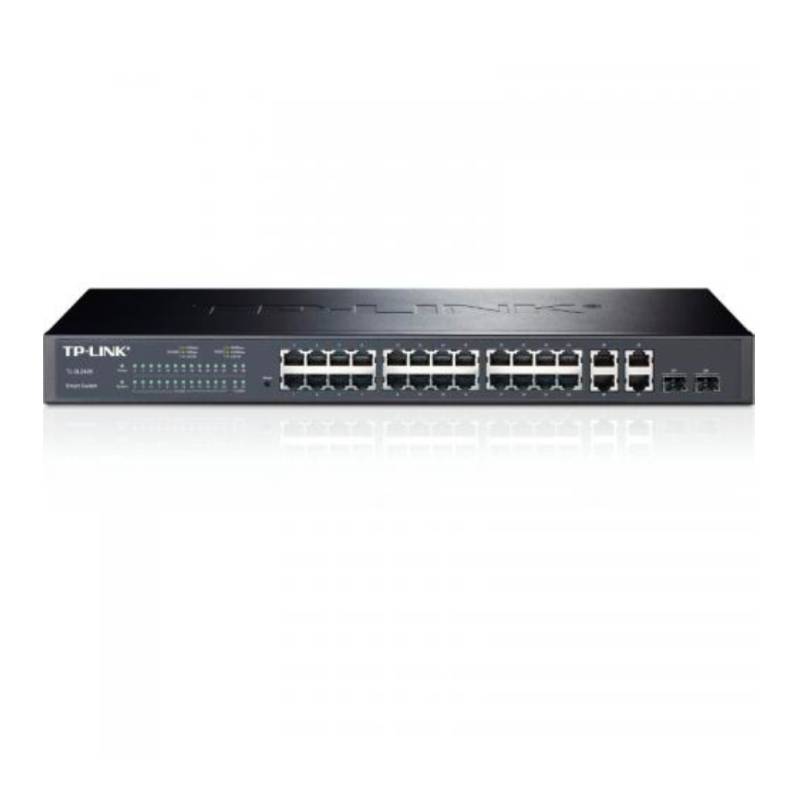 Switch TP-Link TL-SL2428P, 24 Porturi, 2x SFP Combo