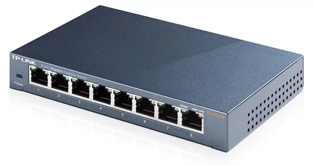 Switch TP-Link TL-SG116, 16 porturi Gigabit, POE, iNTERFATA: 16× 10/100/1000Mbps RJ45 Ports, AUTO Negotiation, 