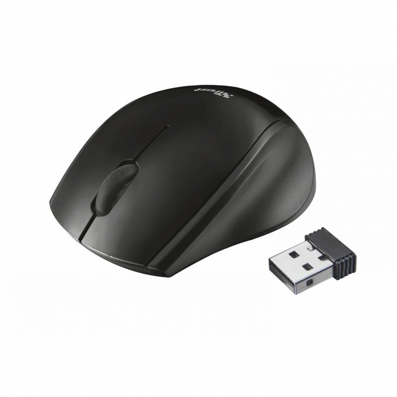 Mouse wireless Trust Oni, USB, 1200 dpi, negru