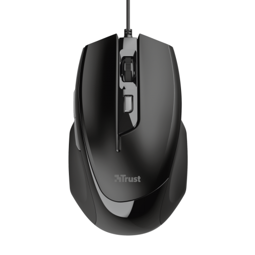 Mouse Trust Voca Comfort, Optic, 2400 DPI, USB, negru