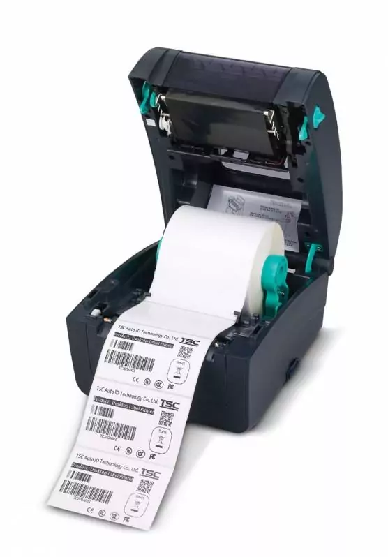 Imprimanta de etichete TSC TC310, 300DPI, Ethernet, RS-232, USB, RTC, albastra