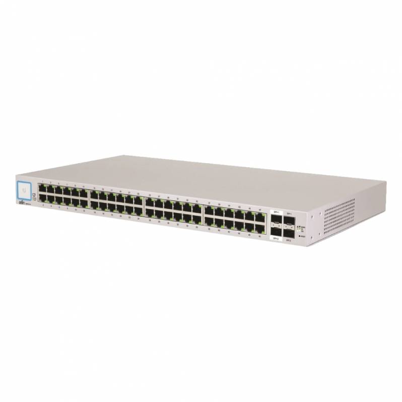 Switch Ubiquiti UniFi, 48 porturi, rackabil, alb