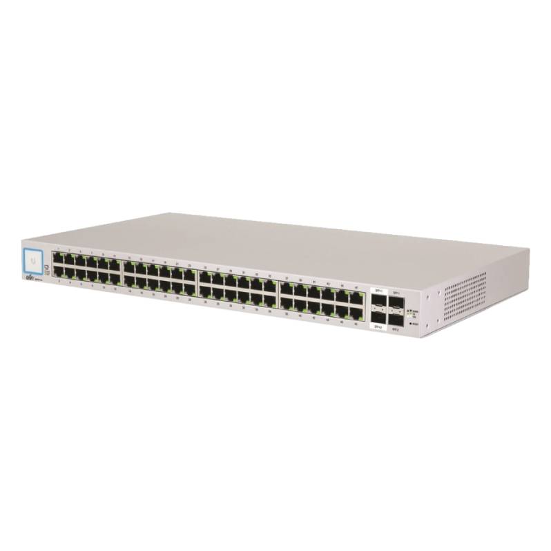 Switch Ubiquiti UniFi USW-PRO-48, 48 porturi, rackabil, alb