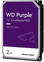 HDD intern WD, 2TB, 3.5 inch, SATA3, IntelliPower, 5400rpm, 256MB, Purple