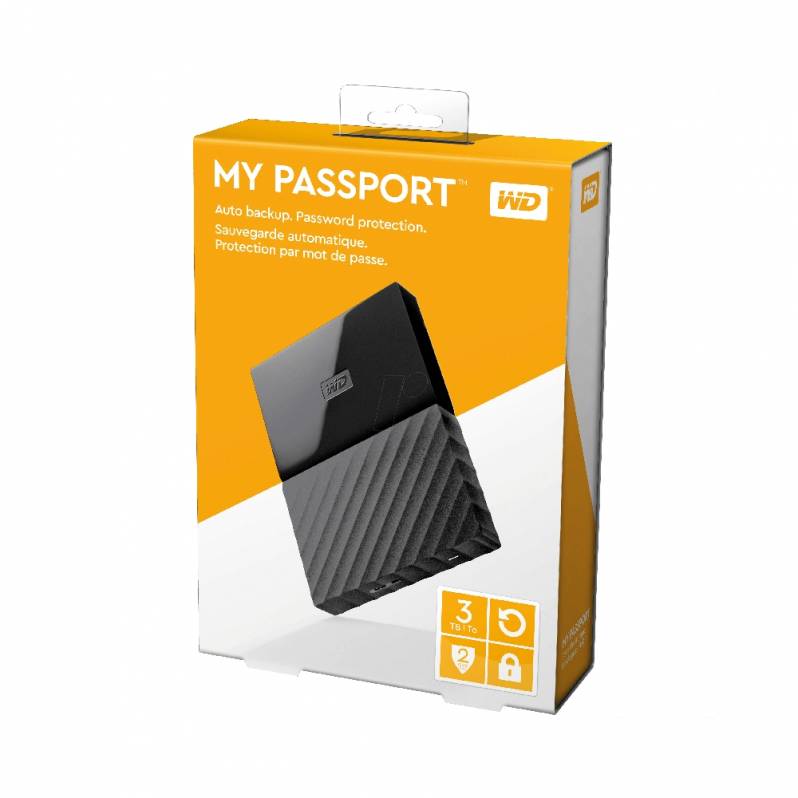 HDD extern Western Digital My Passport 3TB, USB 3.0