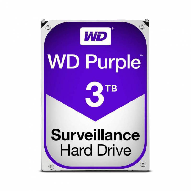 HDD intern WD, 3TB, 3.5", SATA3, 5400rpm, 64MB, Purple