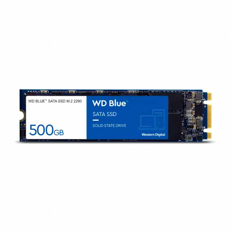 SSD WD Blue 3D, 500GB, M.2 2280, 3D NAND, SATA III