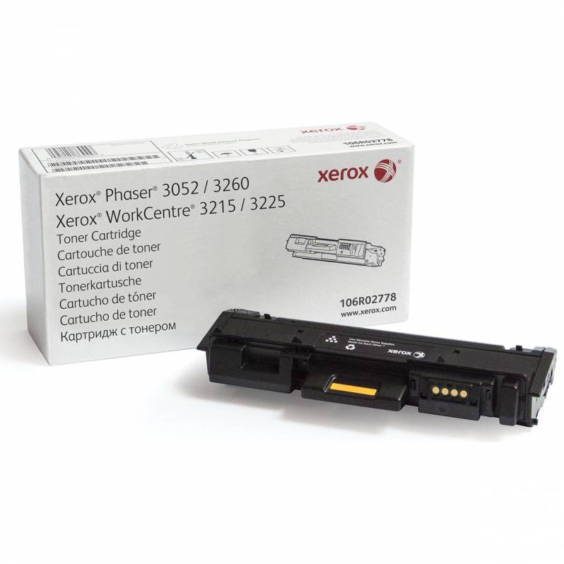 Cartus toner Xerox 106R02778, negru, 3000 pagini