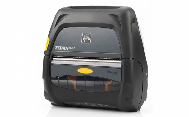 Imprimanta mobila de etichete Zebra ZQ520, 203DPI, Wi-Fi, Bluetooth