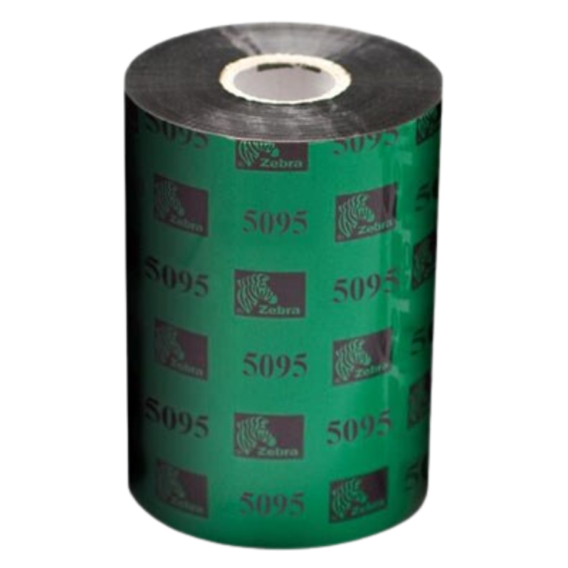 Ribon Zebra 5095 57mm x 74m, negru, OUT