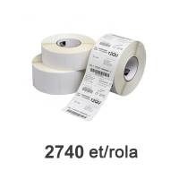 Zebra Z-Select 2000T Etikettenrolle 76x51mm, 2740 Etiketten/Rolle
