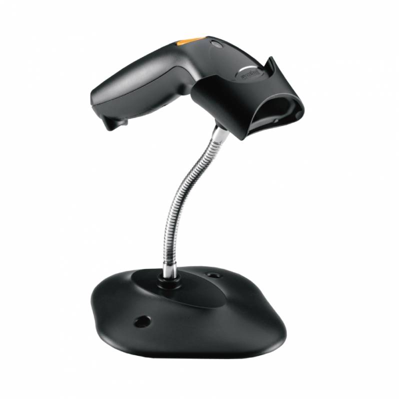 Cititor coduri de bare Motorola Symbol LS1203, 1D, USB, stand, negru