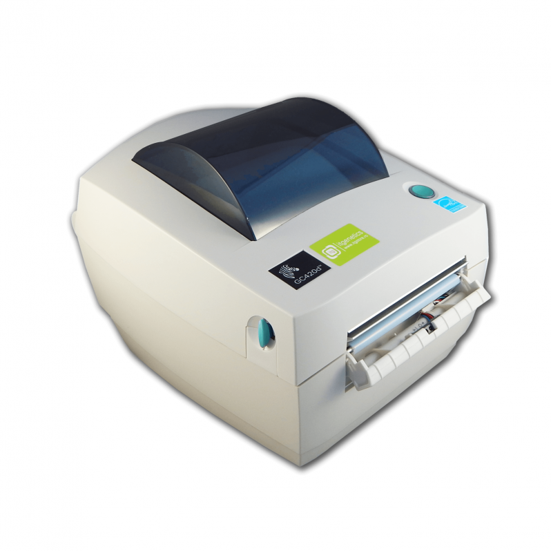 Imprimanta de etichete Zebra GC420D, 203DPI, dispenser