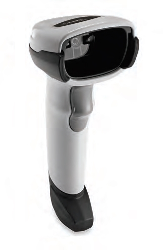 Lecteur de codes-barres Zebra DS2208, USB, support, blanc