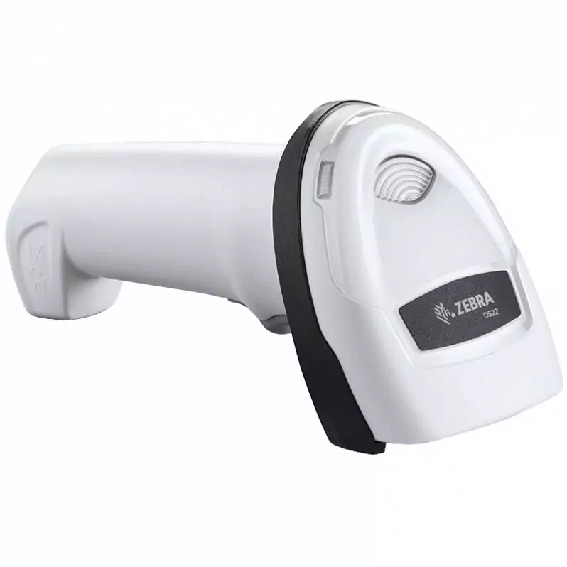 Баркод скенер Zebra DS2278 четец, 2D, KIT, Bluetooth, бял