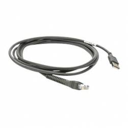Cavo USB A Spirale 9 Piedi Per Scanner Motorola Symbol LS1208/LS3408/LS4208