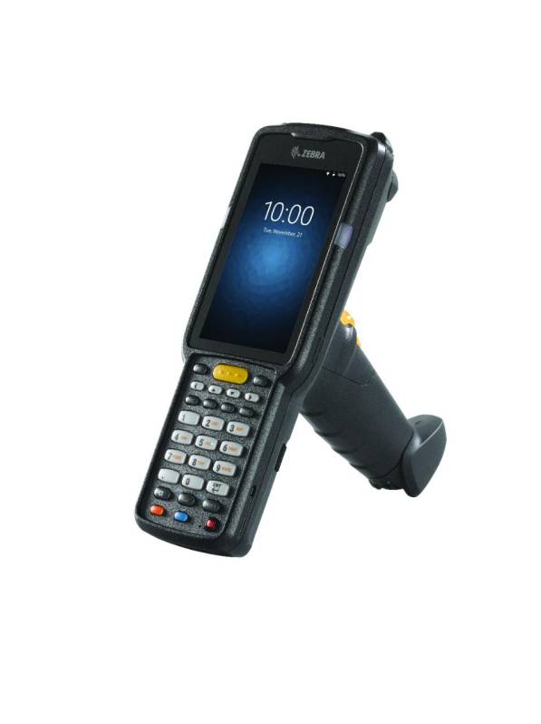 Terminal mobil Zebra MC3300 Premium, Gun, 1D, bat. ext., 29 taste