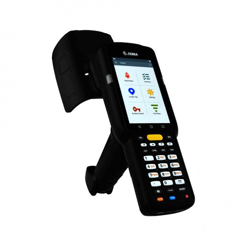 Terminal mobil Zebra MC3390R, 2D Long Range, RFID, 47 taste