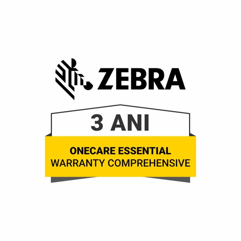 Contract Service 3 ani Zebra OneCare Essential Comprehensive - GC420D, GC420T, GK420T, GK420D, GX420, GX430, GT800, pre-owned