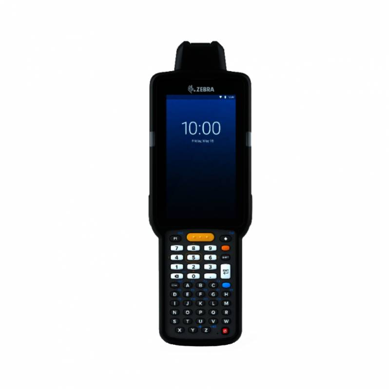 Terminal mobil Zebra MC3300X, Rotating Head, 1D, GMS, 47 taste