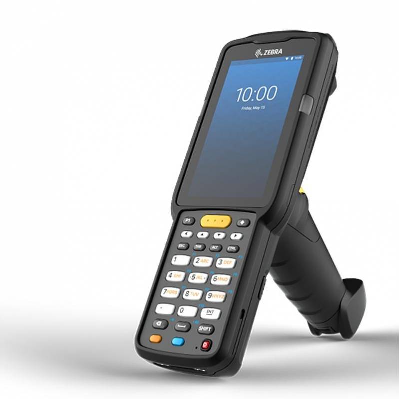 Terminal mobil Zebra MC3300AX, 2D ER, SE4850, Device Tracker, Gun, Wi-Fi 6, GMS, 29 taste