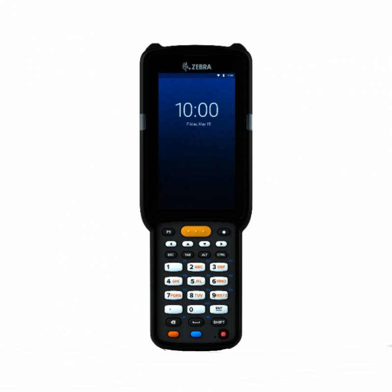 Terminal mobil Zebra MC3300AX, 2D, SR, SE4770, Wi-Fi 6, GMS, Device Tracker, Gun, 29 taste