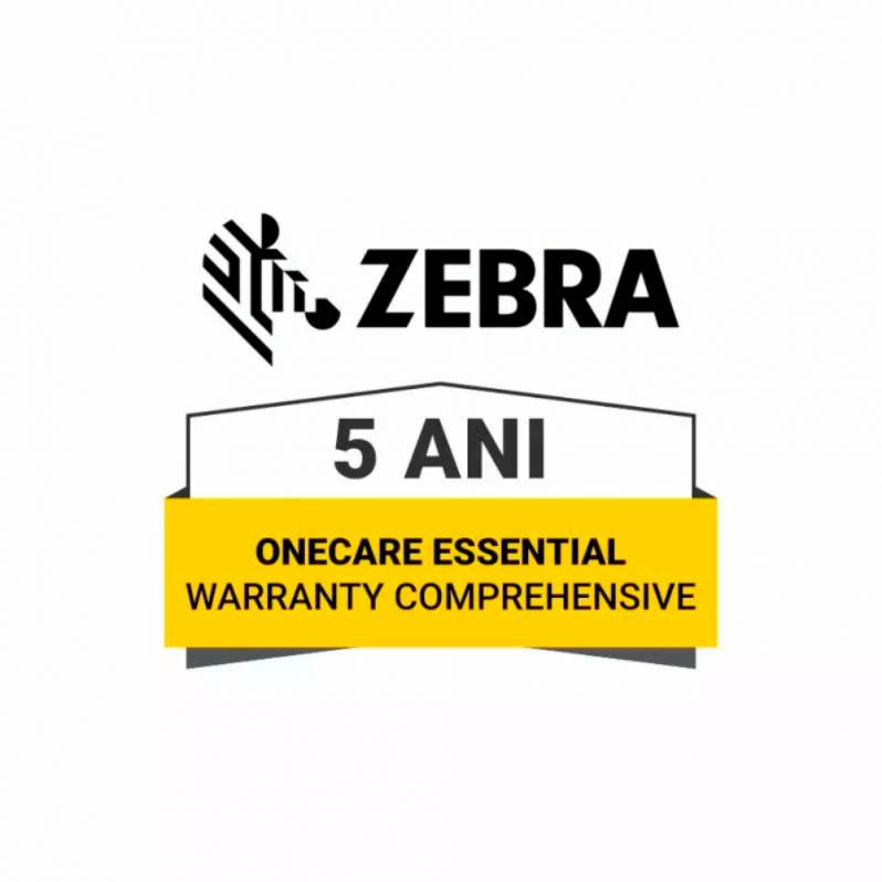 Contract Service 5 ani Zebra OneCare Essential Comprehensive - ZT231
