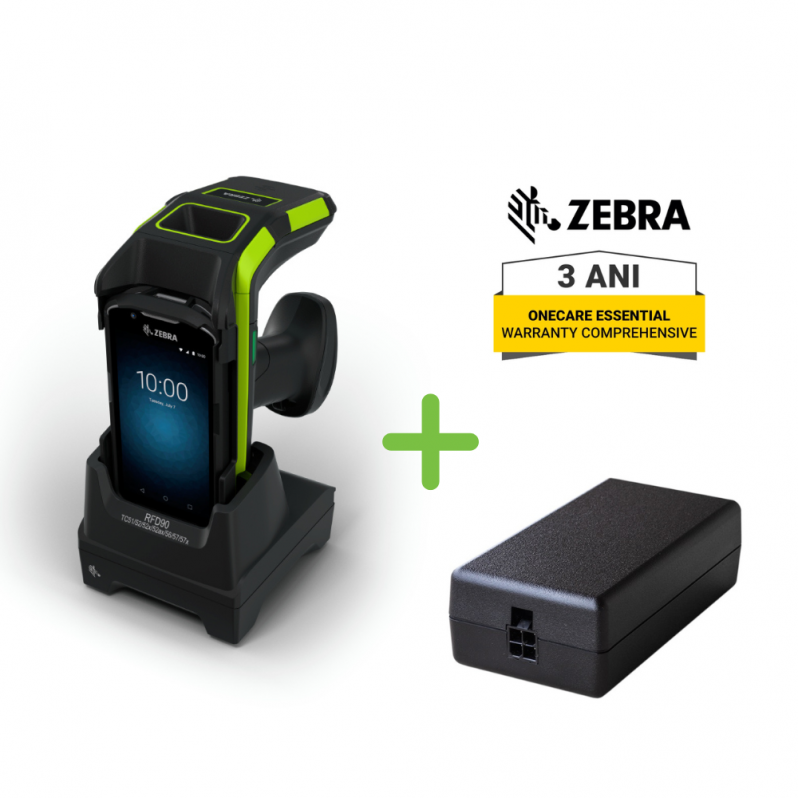 Kit complet RFID Zebra RFD90+TC52x, Bluetooth