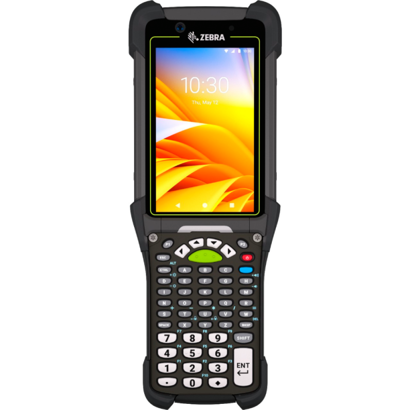 Terminal mobil Zebra MC9400, 2D, SE58, Gun, BT, Wi-Fi, NFC, Android, GMS, 53 taste alfanumerice