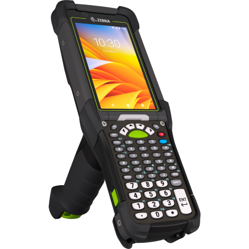 Terminal mobil Zebra MC9450, 2D, SE4770, Gun, Wi-Fi, GPS, BT, NFC, 5G, Android, GMS, 53 taste alfanumerice, camera