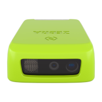 Lecteur de codes-barres portable Zebra RS2100, fixation dos de la main, 2D, SE4770, portable, Bluetooth, NFC