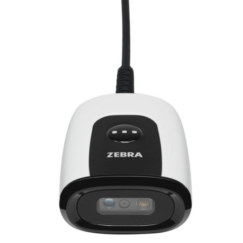 Cititor coduri de bare Zebra DS5502-LB, 2D, SR, USB, RS-232, alb