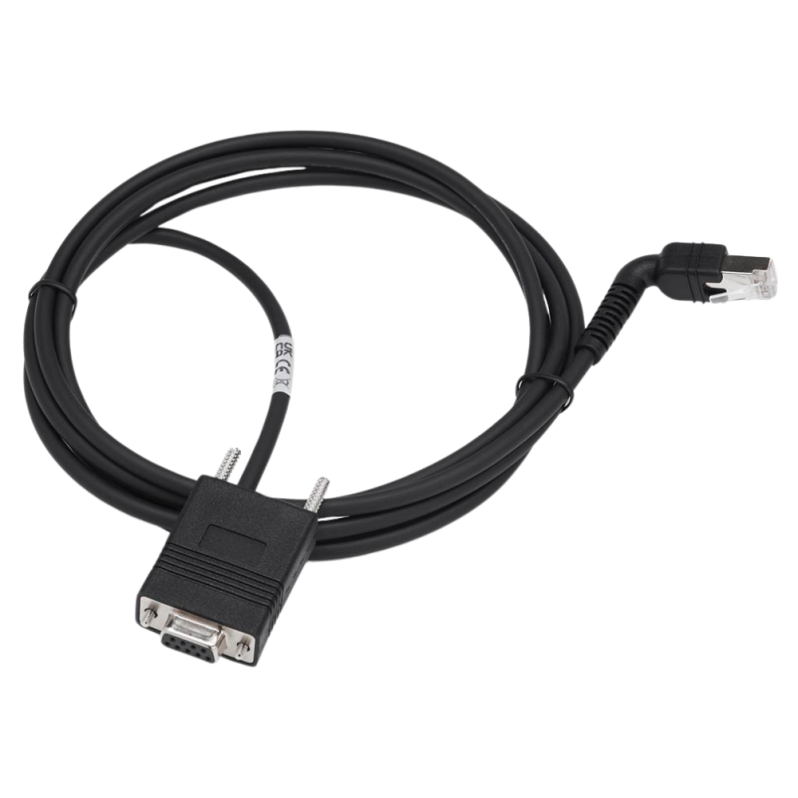 Cablu serial pentru cititoarele Zebra DS55, conector inclinat