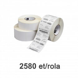 Role de etichete Zebra Z-Perform 1000T 51x25mm, 2580 et./rola