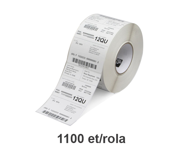 Rola etichete Zebra Z-Perform 1000T 102x64mm, 1100 et./rola