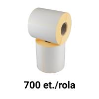 Rolle halbglänzende Etiketten ZINTA 100x70mm, 700 St./Rolle