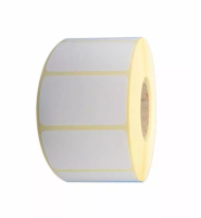 Halbglänzende Etikettenrolle ZINTA 50x25mm, 1500 Etiketten/Rolle