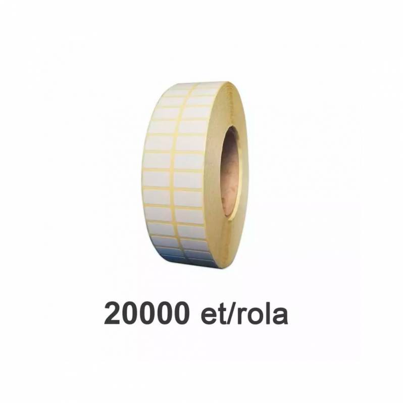 Rola etichete semilucioase ZINTA 20x10mm, 20.000 et./rola