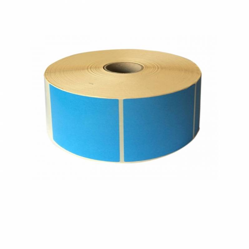 Rola etichete termice ZINTA albastre 50x40mm, 940 et./rola