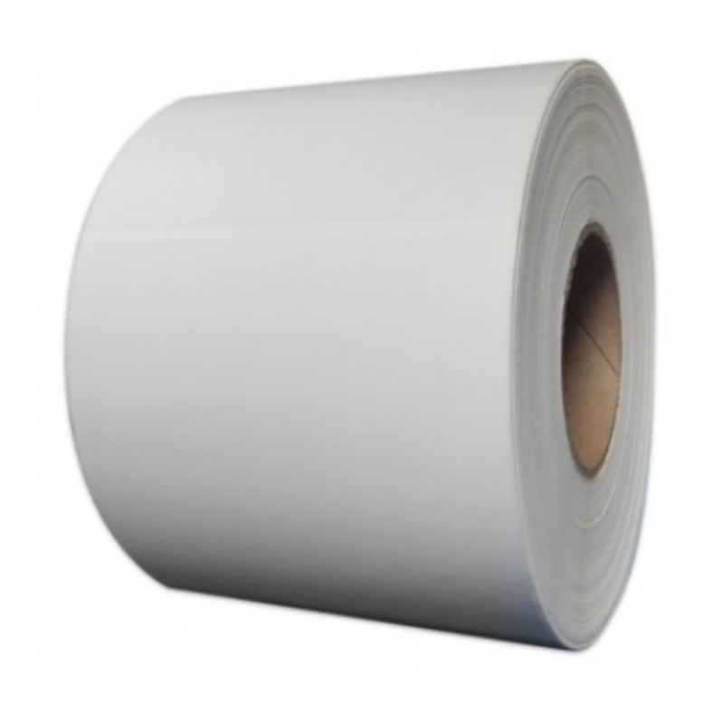 Rola etichete de plastic ZINTA albe 58x38mm, pentru congelate, 1000 et./rola