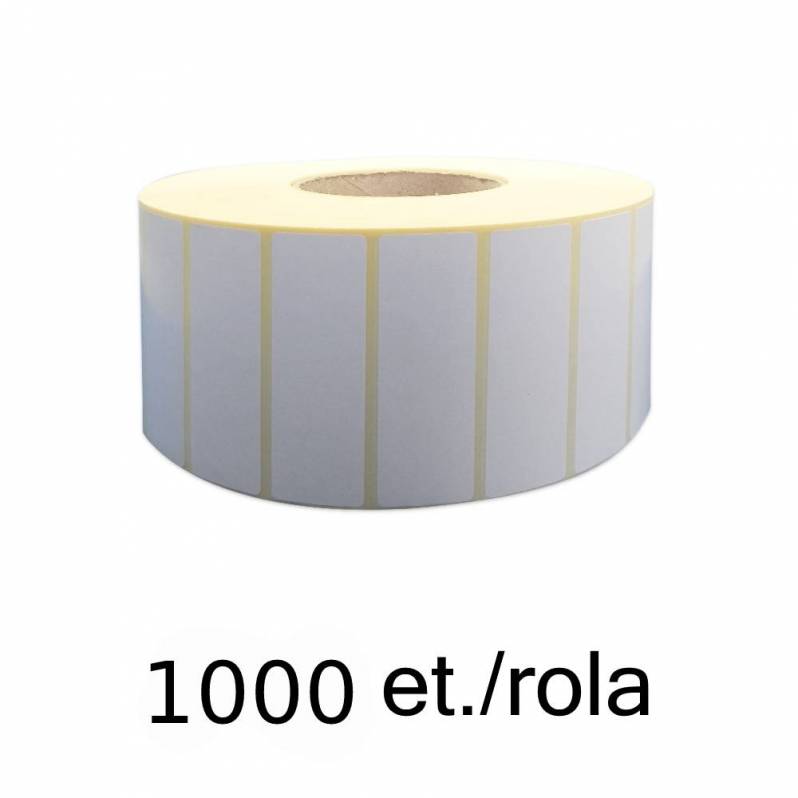 Rola etichete semilucioase ZINTA 70x13mm, 13.500 et./rola