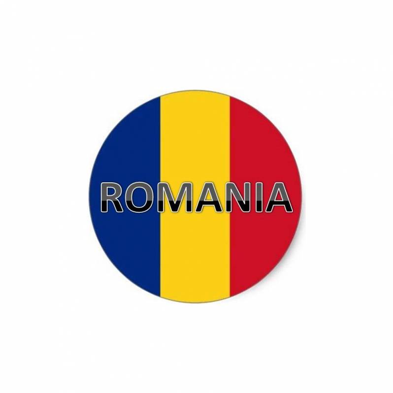 Rola etichete semilucioase ZINTA rotunde 40mm, 900 et./rola, personalizare Romania