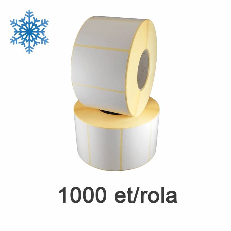 Rola etichete termice ZINTA 50x40mm, pentru congelate, 1000 et./rola