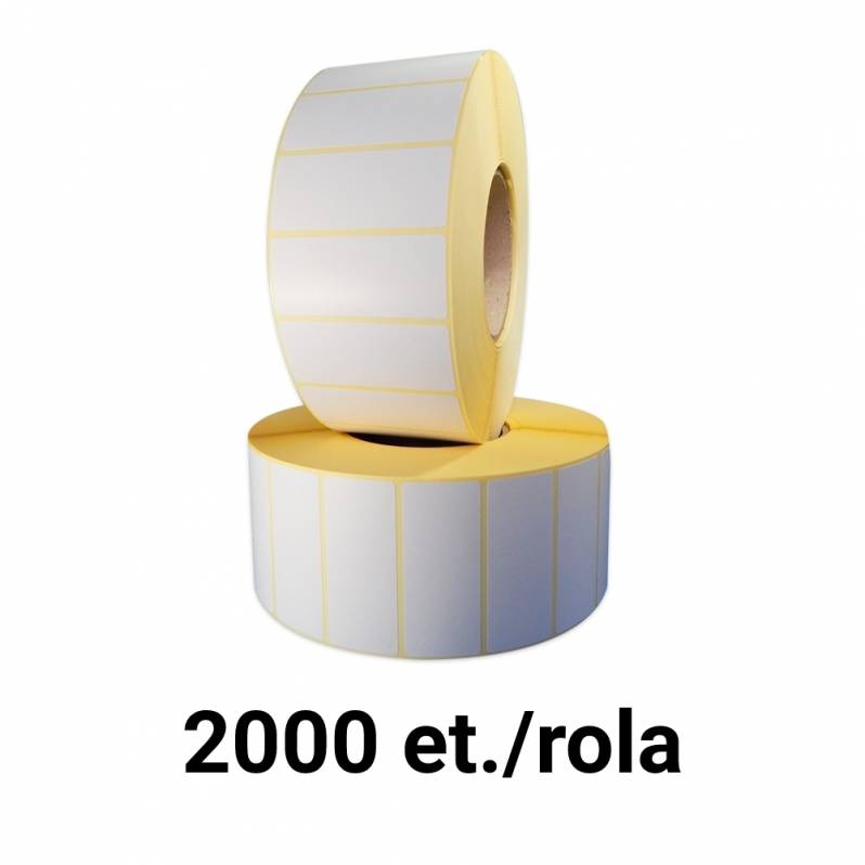 Rola etichete termice ZINTA 40x19mm, 2000 et./rola