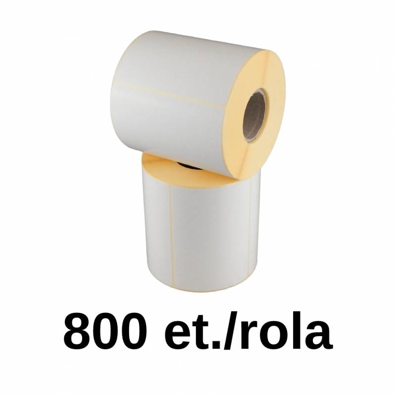 Rola etichete termice ZINTA 80x60mm, 800 et./rola