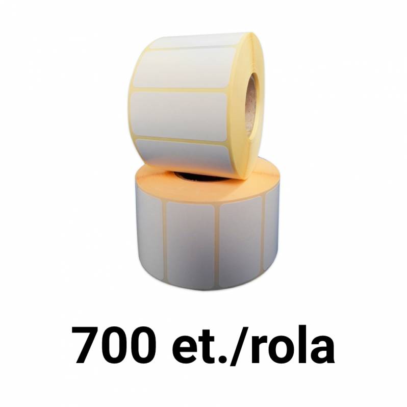 Rola etichete semilucioase ZINTA 50x25mm, 700 et./rola